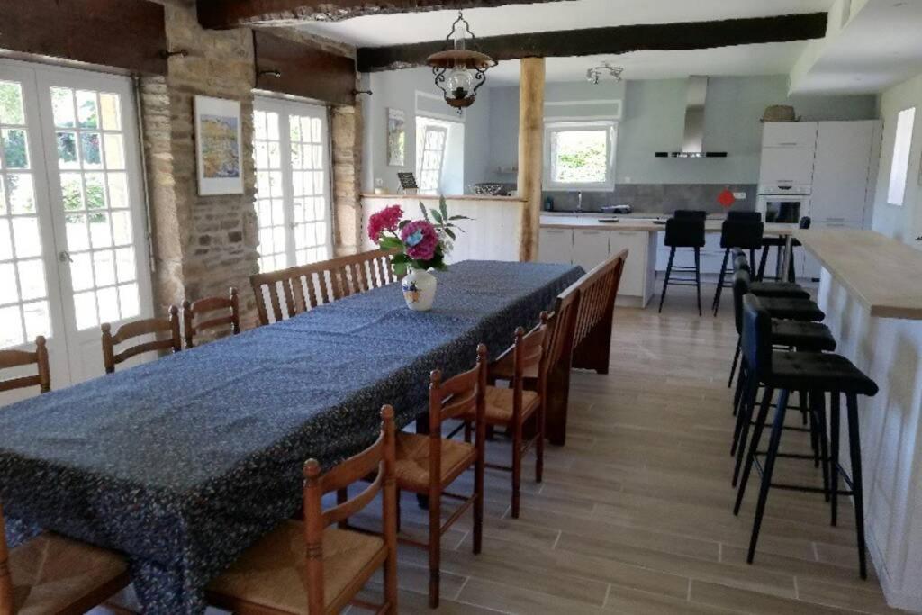 Gite De Charme 14 Personnes Labellise Clevacances 3 Etoiles Sainte-Seve Eksteriør billede